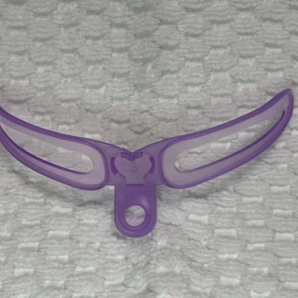 Purple Plastic Eyebrow Template‎ (6)